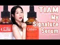 2 Popular Vitamin Serums! Tiam’s C Source  Red C Serum Comparison🍋