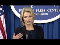 Foreign Press Center Briefing with Spokesperson Heather Nauert