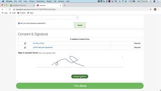 Uploading Consent Forms