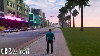 GTA VICE CITY - DEFINITIVE EDITION | Switch Gameplay