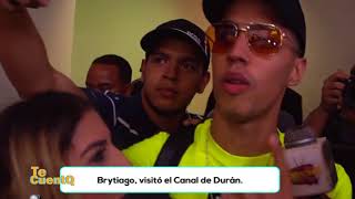 Brytiago visita el canal de Duran previo al concierto en Guayaquil Brytiago visita el canal de Duran previo al concierto en Guayaquil