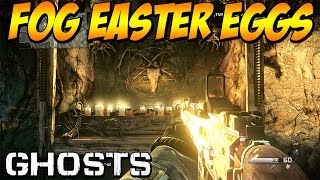 COD Ghosts - "FOG EASTER EGGS" Goat Sacrifice, Glowing Pumpkin, Horror House (Call of Duty) | Chaos