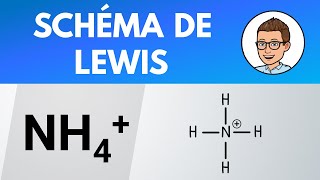 Schéma LEWIS ✏️ NH4+ : ion ammonium | Physique-Chimie