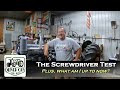 The Screwdriver Test