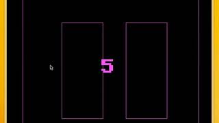 Number count in graphics using c programming