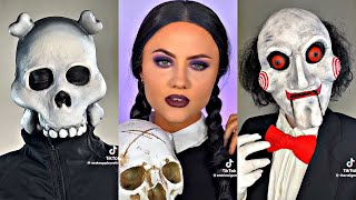 Best Halloween 2023 TikTok Makeup | Spooky Scary Makeup Tik Tok