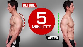 Fix Bad Posture in 5 Minutes (FOREVER!)