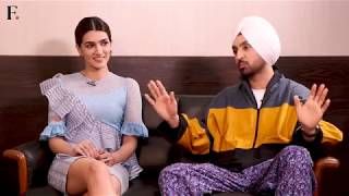 Diljit Dosanjh on relationship with his father, Kriti's first fan experience|Arjun Patiala | SHOWSHA