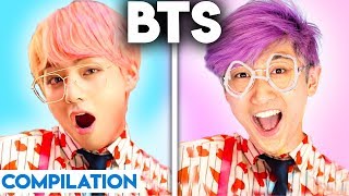 K-POP WITH ZERO BUDGET! (BEST OF BTS COMPILATION BY LANKYBOX)