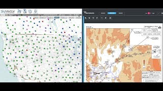 Flight Planning using SkyVector & NaviGraph