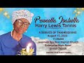 A Celebration of the life of Prunella Harry-Lewis-Tannis