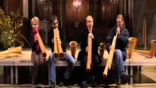 hornroh modern alphorn quartet -- HAUTMUSIK