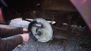 1959 Ford F-100 Brakes And Wheel Bearings Packed