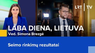 Seimo rinkimų rezultatai | Laba diena, Lietuva | 2024-10-28