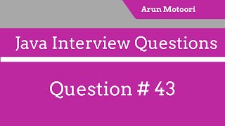 Java Interview Questions #43 - What is the difference between length and length()?