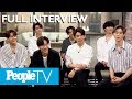 K-Pop Group GOT7 Reveal Fan Stories, Surprise Facts & Play 'Confess Sesh' In Interview | PeopleTV