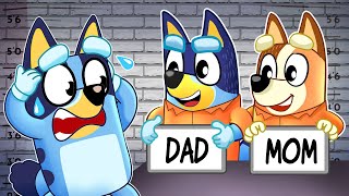 Oh No, The Bluey Family is Criminal?! | Locked in Prison on Wedding Day | Bluey Paper Toy