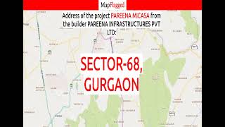 Gurgaon | Pareena Micasa by Pareena Infrastructures Pvt at Sector-68 | MapFlagged