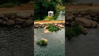 Shiva temple in the river, Pillari Agraharam. Location details in the end.