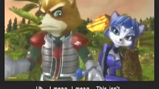 Honeymoon Fox x Crystal . Cutscene . Star Fox Assault