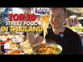 10 Street Foods You MUST TRY in Thailand! / Cheap and Delicious / THAI Food Tour in Bangkok 2023