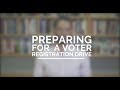 Preparing for Voter Registration Drive | How to Register Voters