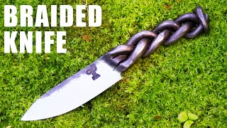 Forging a Braided Knife - Blacksmithing