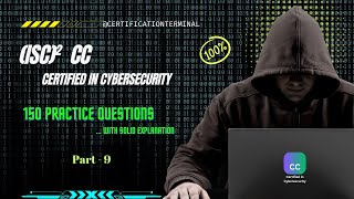 9. ISC2 CC (Certified in CyberSecurity)  Practice  Questions : Certification Success - Unofficial