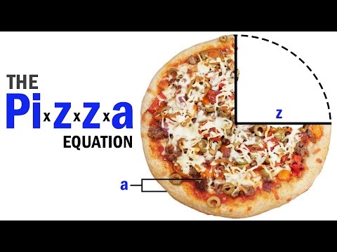 An engineer explains why you should always order the bigger pizza