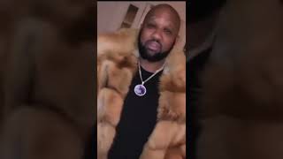 Alpo Martinez on New Years Eve 2020 wearing Custom Fur