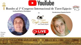 Rumbo al 1º Congreso internacional de Tarot Egipcio / Pamela Guirin y Monica Rodriguez/ Stand