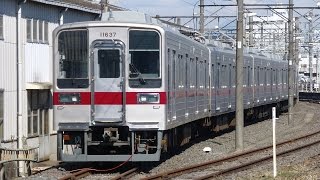 【東武東上線 10030系 11637F+11442F リニューアルほぼ完了！】東武東上線 10030系 11637F+11442F 10両編成で本線横留置