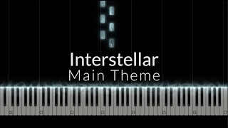 Hans Zimmer - Interstellar Main Theme Piano Tutorial
