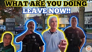 DEFENSE CONTRACTOR *GETS CHECKED* POLICE CALLED W/ *BODYCAM FOOTAGE* MOUNT LAUREL, NJ 1ST AMENDMENT