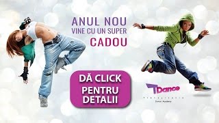 2 Saptamani de Cursuri GRATUITE din partea #TDance - CADOUL tau de Anul Nou 2017