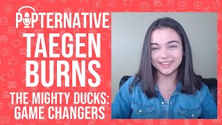 Taegen Burns talks about The Mighty Ducks: Game Changers on Disney+ and much more!