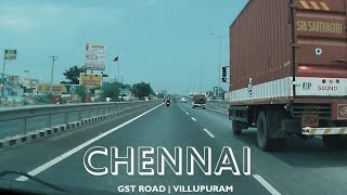 [4K] Chennai to Trichy: Relaxing Drive on GST Road | Scenic Route \u0026 Travel Vlog