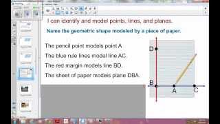 1 1 2 model points lines planes