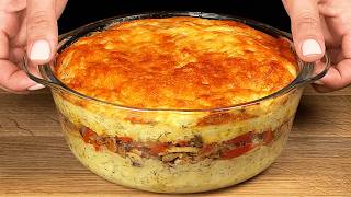 Ein Abendessen in 10 Minuten, das die Welt erobert hat❗️ Ich koche es jede Woche!Lecker und einfach!