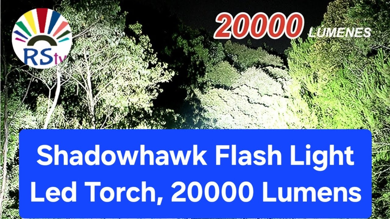 Shadowhawk Flashlight Unboxing Review Youtube