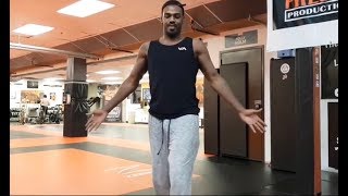 FUNNY - UFC Champion Jon Bones Jones learning Lezginka Dance