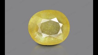 Yellow Sapphire - 6.66 carats