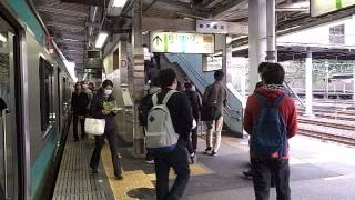 Minami-Senju to Ueno (Joban Line) 南千住駅-上野駅 - 常磐線の右側 (130423)