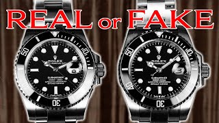 REAL vs. FAKE Rolex Submariner