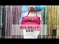 DIY Leather Craft, how to make A Mini Kelly Bag By Myself, Inspired by Kelly Hermes