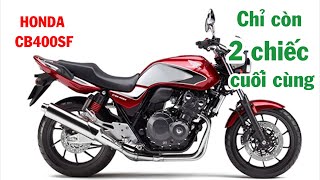 Chỉ còn 2 xe Honda CB400SF màu đỏ để kịp cho anh em chơi tết