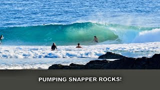 TODAY! Surfing. Smaller But Still Great Waves Early! Snapper Rocks Thursday 20th February 2025