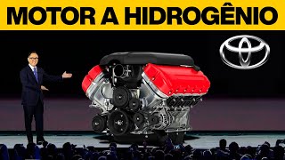 Toyota revela seu novo motor de combustão a hidrogênio que revolucionará toda a indústria