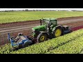 John Deere and Fastrac Red Beet Harvesting