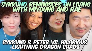 Sykkuno Reminisces Living w Valkyrae \u0026 Miyoung | Sykk and Peter vs Hilarious Lightning Dragon